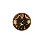 Значок мет. МП Там, где мы - там победа! (мал., круглый, смола, на пимсе)