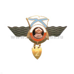 Значок мет. Классность водолазов 2 кл., гор. эм.