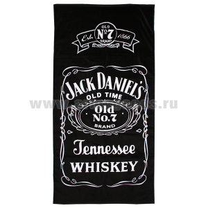 Пол-це махрово-велюровое Whiskey Jack Daniel`s (75 x 150 см)