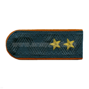 Погоны генерал-лейтенант серо-синие с оранж. кантом (МЧС) на куртку