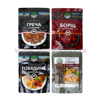 Рацион питания №1 в пакете (ИРП суточный на 3 приема пищи) срок годности до 05.2026