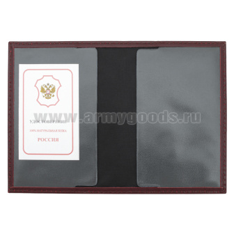 Обложка кожа ВБ Михайловская военная артиллерийская академия