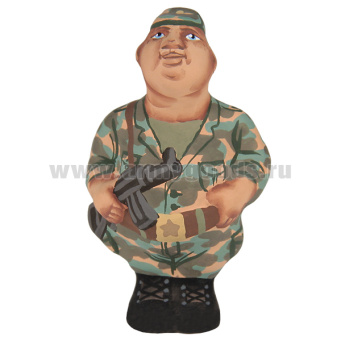 Фигурка керамич. Солдат ВС (толстый)
