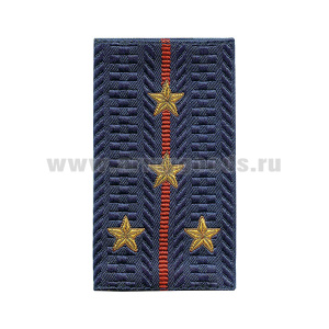 Ф/пог. Полиция темно-синие тканые (капитан) приказ № 777 от 17.11.20