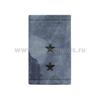 Ф/пог. Росгвардия ОМОН (расцв. "Мох-2") вышит. черн. (прапорщик)