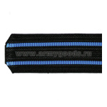 Погоны черн. 2 голуб. пр.