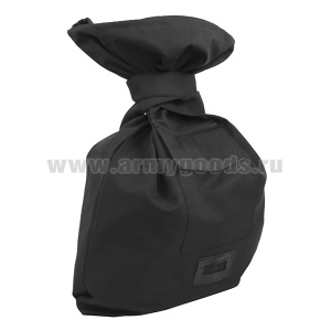 Вещмешок солдатский (ткань палаточная 275 гр/м2, х/б 100%) черный (РК-7)