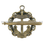 Значок мет. серии Подводный флот России (ПЛ на якоре, в цепи) Проект 955