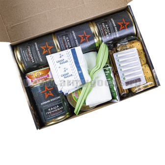 Сухпаек Армейские будни Офицерский (РПС-У) срок годности до 05.2026