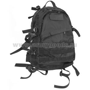Рюкзак Скорпион (28 л, ширина -34 см, глубина - 18 см, высота - 46 см) черный										