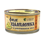 Консервы мясные кусковые Филе цыпленка в собственном соку (325 г)