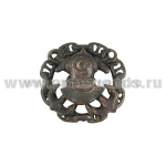 Значок мет. Водолаз, в цепи (мал., чернен., на пимсе)