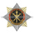 Значок мет. Орден-звезда Полиция Начальник территориального органа