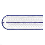 Погоны белые (васильк. кант) 1 васильк. пр. Юстиция н/о на белую рубашку