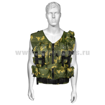 Жилет разгрузочный тактический Армейский "пограничник" (ткань "оксфорд")