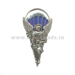 Значок мет. Архангел Михаил с парашютом (2 степ.) серебр.