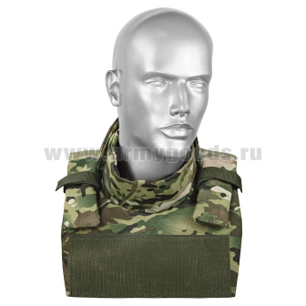 Воротник двухкомпонентный "мультикам" (бронеэлементы в комплект не входят) ткань "Кордон"