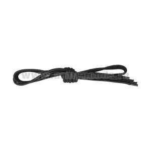 Шнурки для берцев 1,5 м труднотянущиеся (d- 5 мм) черные