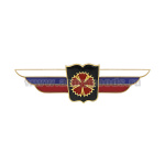 Значок мет. Должностной знак начальника высшего военного училища и профессиональной образовательной организации (развед. воинских формирований, соединений и воинских частей специального назначения) (№90)