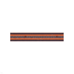 Лента георгиевская ПЭФ (узкая, 24-25 мм) отрезок 50 см