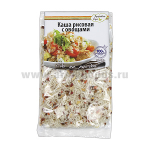 Сухое блюдо Каша рисовая с овощами (100 г)