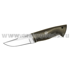 Нож Лемакс Засапожный малый  (клинок полировка, рукоятка - дерево) 21 см