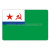 Наклейка прямоуг (8x12 см) Флаг МЧПВ СССР