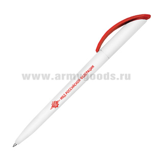 Ручка шариковая пластиковая с символикой МВД Российской Федерации (чернила синие)