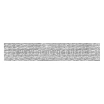 Галун металлизир. латунный (ширина 20 мм) серебро