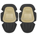 Комплект защитный (наколенники и налокотники вставные) песочный