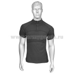 Рубашка поло тактическая "Комбат" кор/рук черная