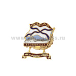 Значок мет. Участник парада Кронштадт (флажок андр. с подвеской) Фрегат "Адмирал Горшков"