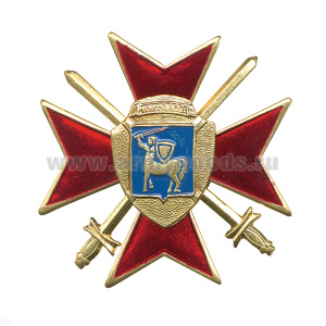Значок мет. 106 гв. ВДД (серия ВДВ (красн. крест с мечами)