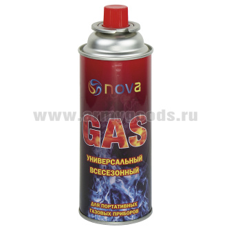 Газ универсальный всесезонный (для портативных газовых приборов) NOVA 220 г