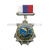 Медаль МП (дельфин) (на планке - лента РФ)