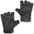 Перчатки с обр/пал с защит. накладками (мод 2) черные