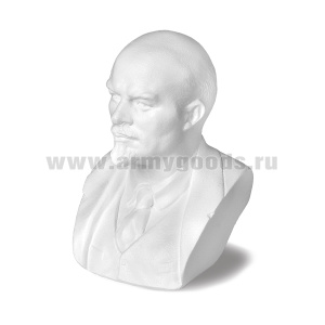 Бюст Ленина В. И. (гипс, цвет по наличию на складе, высота 11,5 см)