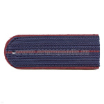 Погоны серо-синие (крап. кант) 1 крап. пр. (ФСИН на китель) пластик