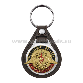 Брелок с эмблемой на виниловой подкладке РВиА (орел)
