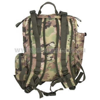 Рюкзак Кадет "мультикам" (ширина - 27 см, глубина - 10 см, высота - 36 см)