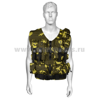 Жилет разгрузочный тактический Армейский "пограничник" (ткань "гретта")
