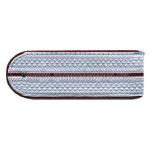 Погоны серые (крап. кант) 1 крап. пр. (ФСИН на рубашку) пластик