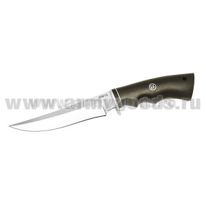 Нож Лемакс Охотник (клинок полировка, рукоятка - дерево) 27 см