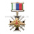 Медаль (черн. крест с мечами и орлом ПВ) (на планке - лента)