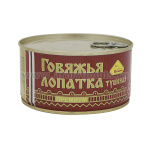 Консервы мясные крупнокусковые Говяжья лопатка тушеная (325 г)