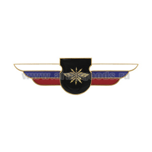 Значок мет. Должностной знак командира отдельного батальона (Войска связи) (№94)