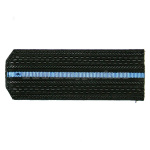 Погоны черн. 1 голуб. пр.