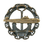 Значок мет. ПЛ на якоре, в цепи (К-480 "Барс")