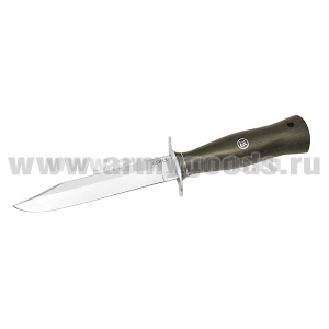 Нож Лемакс Разведчика (клинок полировка, рукоятка - дерево) 27,5 см