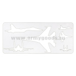 Трафарет тактический (170х75 мм) Су-27